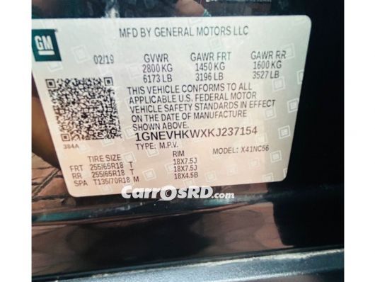 Chevrolet Traverse Jeepeta en venta