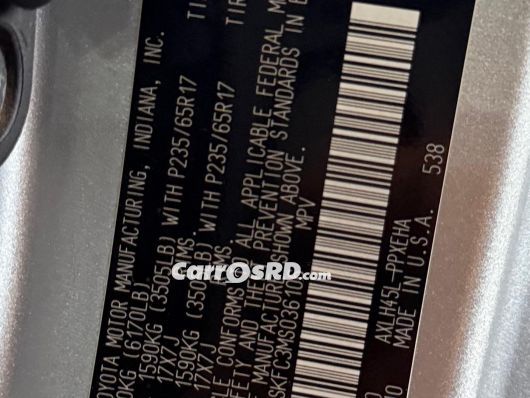 Toyota Sienna Minivan en venta